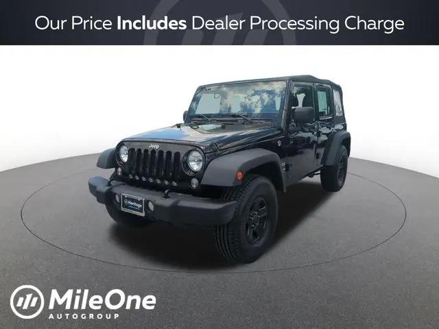 2017 Jeep Wrangler Unlimited Sport 4x4 for sale in Westminster, MD