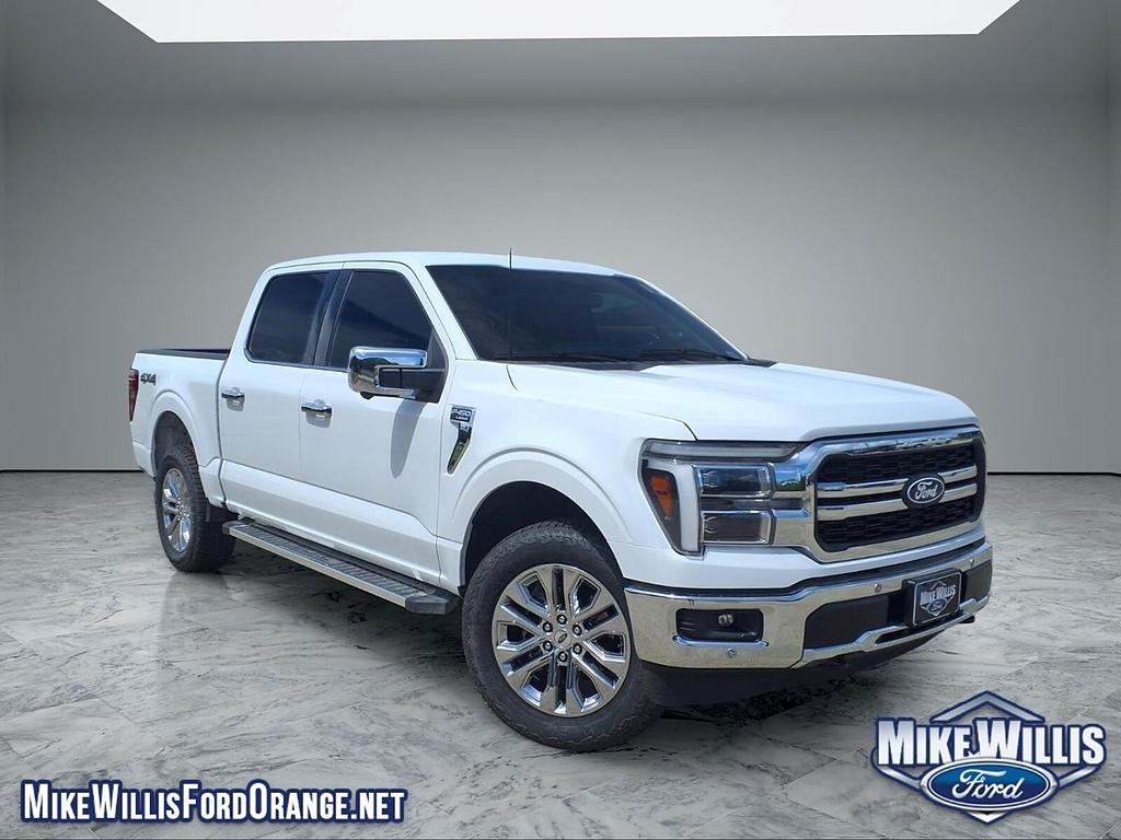 Oxford White 2025 Ford F-150 Pickup Truck Four-Wheel Drive Automatic