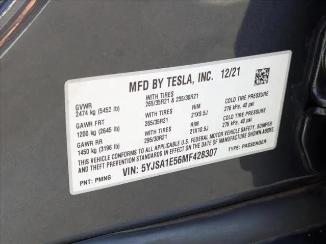 2021 Tesla Model S Long Range Dual Motor All-Wheel Drive