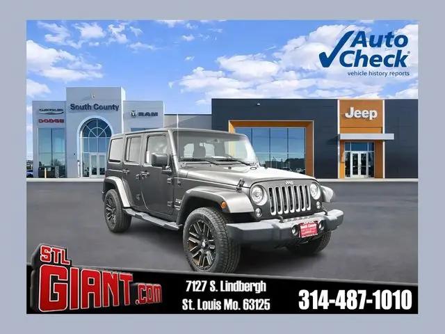 2018 Jeep Wrangler JK Unlimited Sahara 4x4 for sale in St. Louis, MO