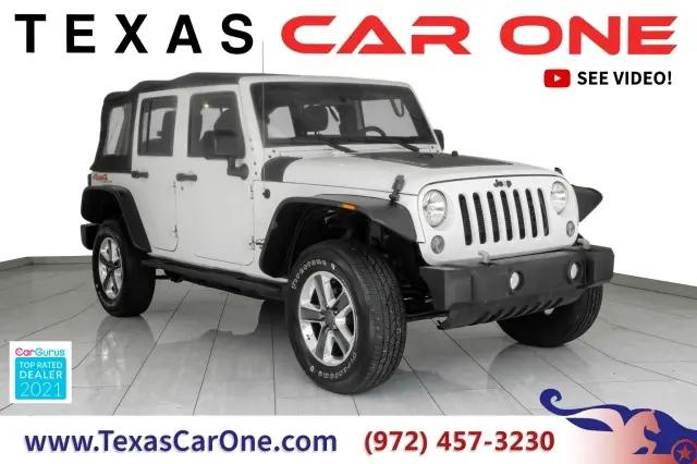 2017 Jeep Wrangler Unlimited Sport 4x4 for sale in Carrollton, TX