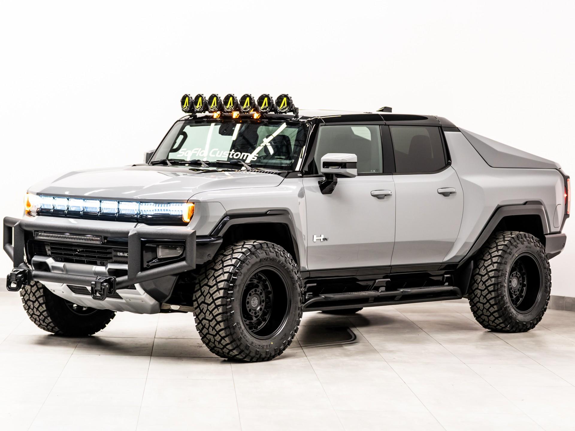 Meteorite Metallic (Grey) 2024 GMC Hummer EV Pickup Pickup Truck All-Wheel Drive Automatic