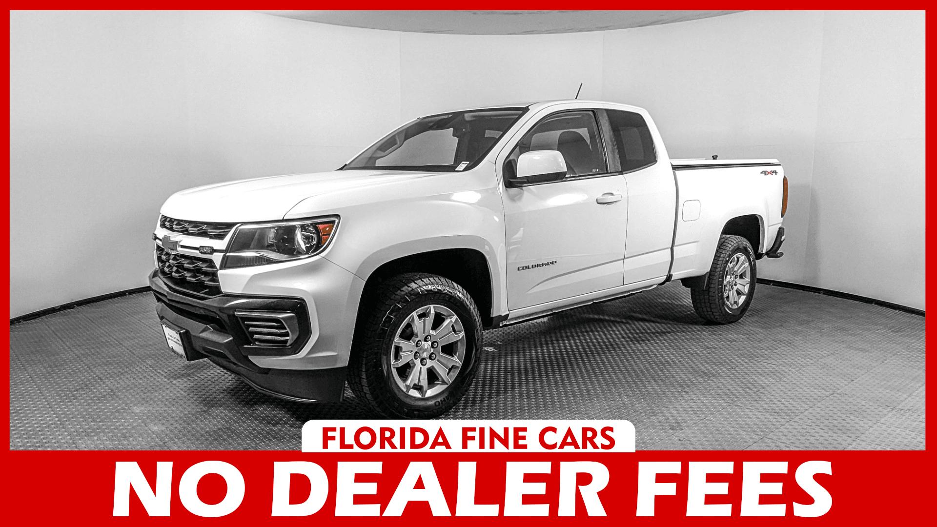 Summit White 2022 Chevrolet Colorado Pickup Truck Four-Wheel Drive Automatic