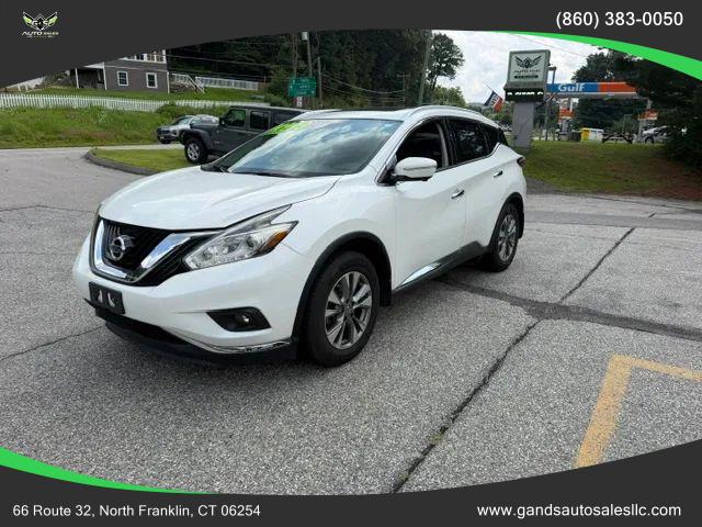 2015 Nissan Murano SL for sale in North Franklin , CT