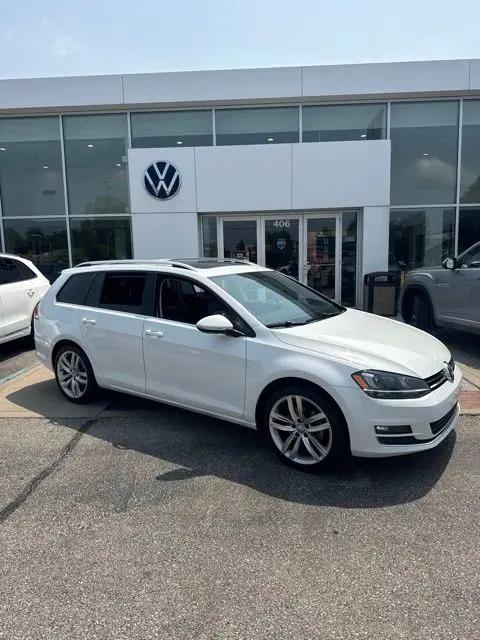 2015 Volkswagen Golf SportWagen TDI SEL 4-Door for sale in Clarksville, IN