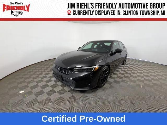 2025 Honda Civic Sport for sale in CLINTON TOWNSHIP, MI