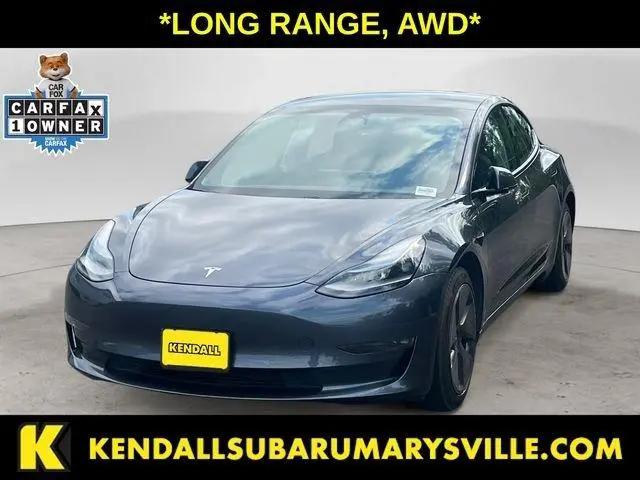 2021 Tesla Model 3 Long Range Dual Motor All-Wheel Drive for sale in Marysville, WA