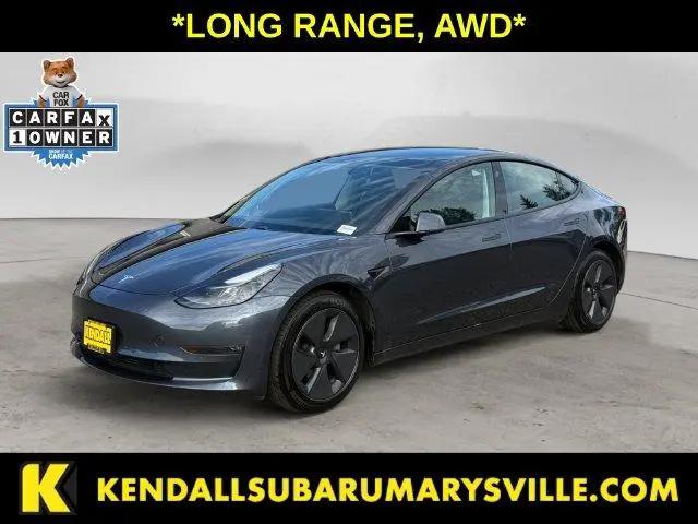 2021 Tesla Model 3 Long Range Dual Motor All-Wheel Drive for sale in Marysville, WA