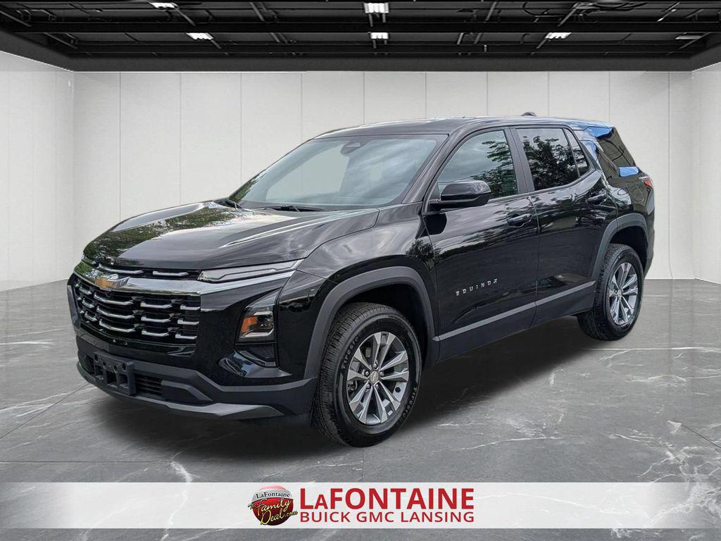 Black Metallic 2025 Chevrolet Equinox SUV / Crossover Front-Wheel Drive Continuously Variable Transmission