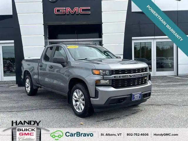 2020 Chevrolet Silverado 1500 4WD Double Cab Standard Bed Custom for sale in Saint Albans, VT