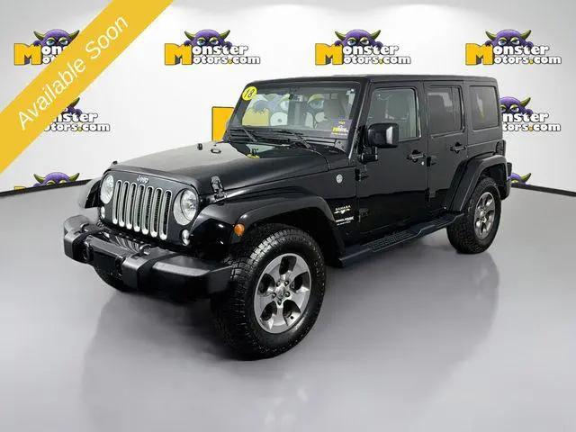 2018 Jeep Wrangler JK Unlimited Sahara for sale in Michigan Center, MI