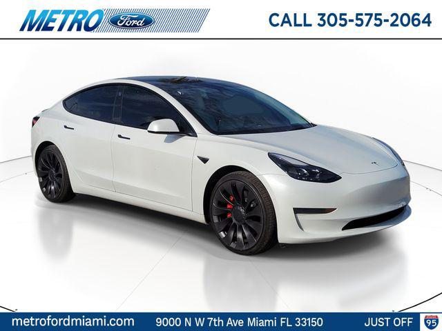 2022 Tesla Model 3 Performance Dual Motor All-Wheel Drive for sale in Miami, FL