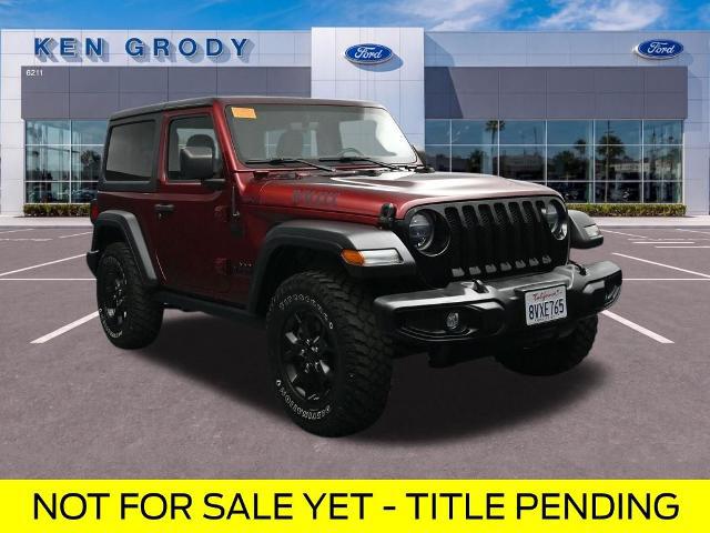 2021 Jeep Wrangler Willys 4x4 for sale in Carlsbad, CA
