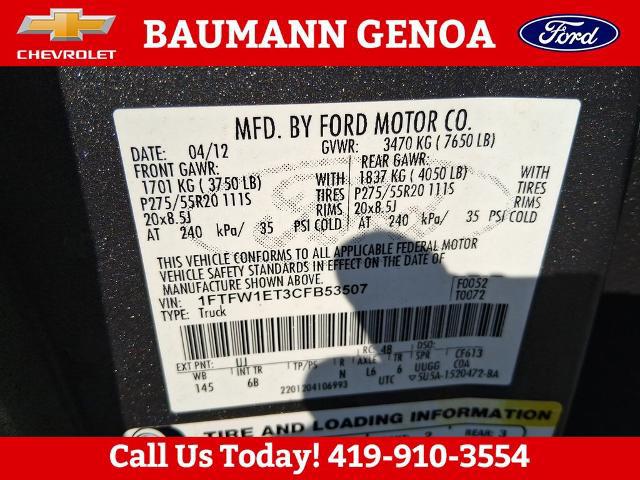 2012 Ford F-150 FX4