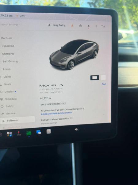 2019 Tesla Model 3 Long Range