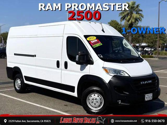 2023 Ram ProMaster 2500 Cargo Van High Roof 159" WB for sale in Sacramento, CA