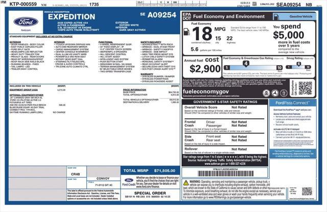2025 Ford Expedition Active for sale in FARGO, ND