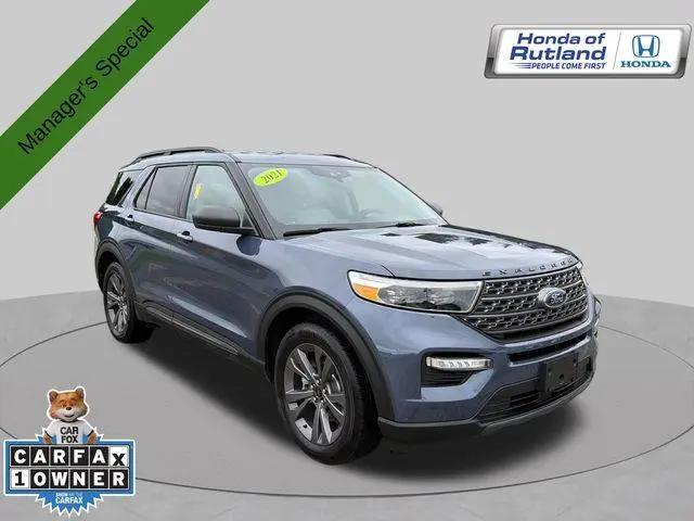 2021 Ford Explorer XLT for sale in Rutland, VT