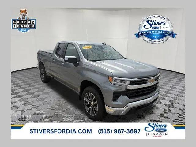 2025 Chevrolet Silverado 1500 4WD Double Cab Standard Bed LT with 2FT for sale in Waukee, IA