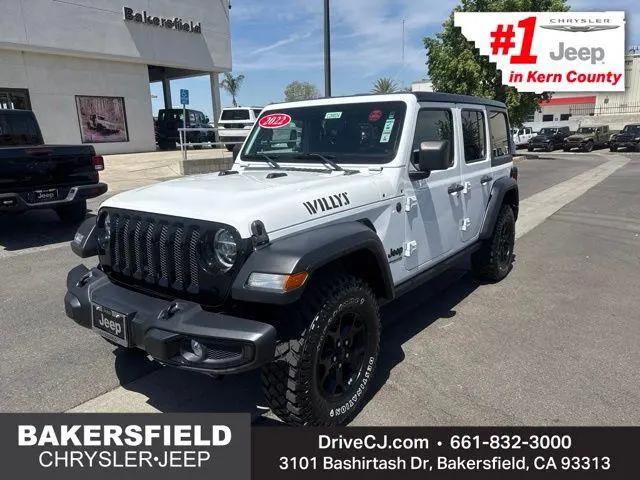 2022 Jeep Wrangler Unlimited Willys 4x4 for sale in Bakersfield, CA