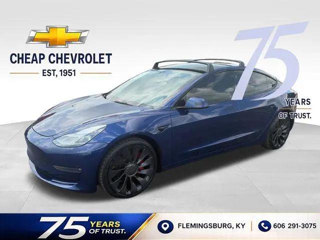 2022 Tesla Model 3 Performance Dual Motor All-Wheel Drive for sale in Flemingsburg, KY