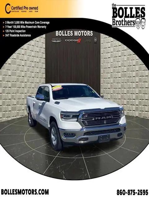 2023 Ram 1500 Laramie Crew Cab 4x4 57 Box for sale in Ellington, CT