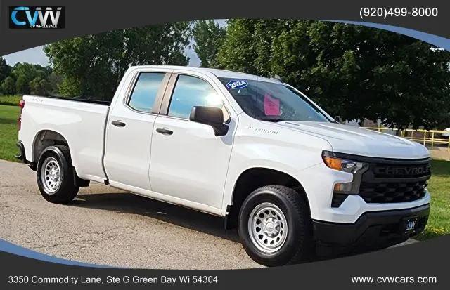 2024 Chevrolet Silverado 1500 4WD Double Cab Standard Bed WT for sale in Green Bay, WI
