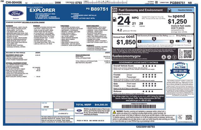 Used 2023 Ford Explorer XLT For Sale in Olive Branch, MS
