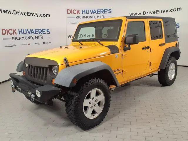 2012 Jeep Wrangler Unlimited Sport for sale in Richmond, MI