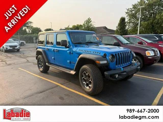 2022 Jeep Wrangler 4xe Unlimited Rubicon 4x4 for sale in Bay City, MI