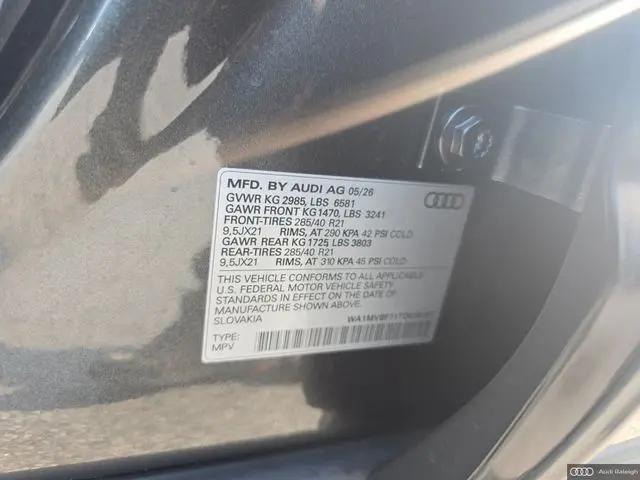 2026 Audi Q7 Premium Plus S line TFSI quattro tiptronic