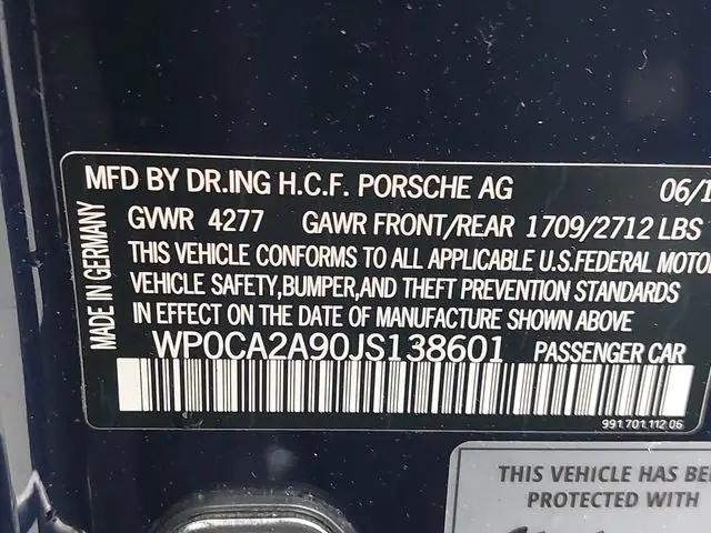 2018 Porsche 911 Carrera
