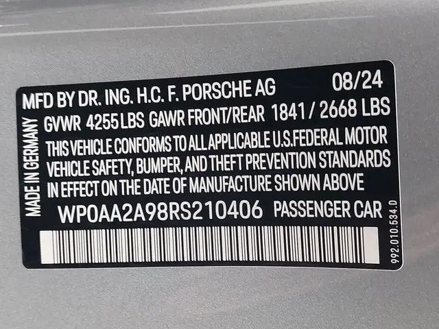 2024 Porsche 911 Carrera T