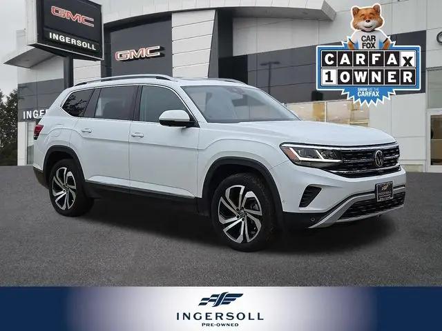 2021 Volkswagen Atlas 3.6L V6 SEL Premium for sale in Watertown, CT