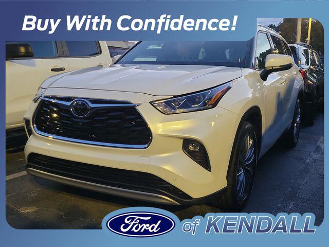 2021 Toyota Highlander Platinum for sale in Miami, FL