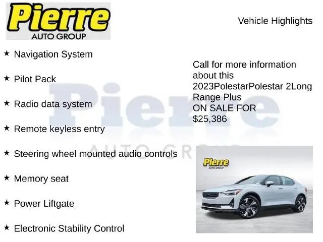 2023 Polestar 2 Long Range Dual Motor