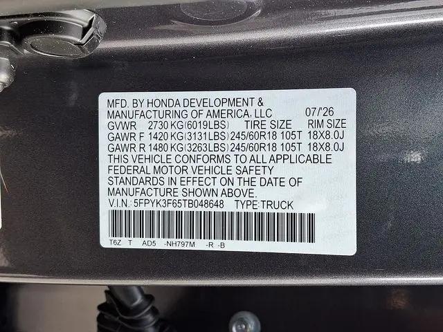 2026 Honda Ridgeline TrailSport