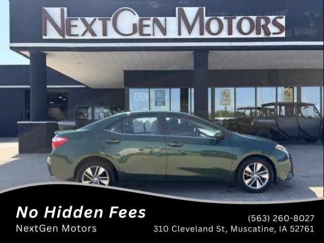 2015 Toyota Corolla LE ECO for sale in Muscatine, IA