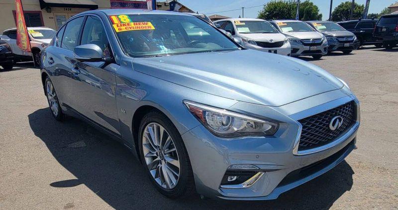 2018 INFINITI Q50 3.0t LUXE for sale in Oakdale, CA