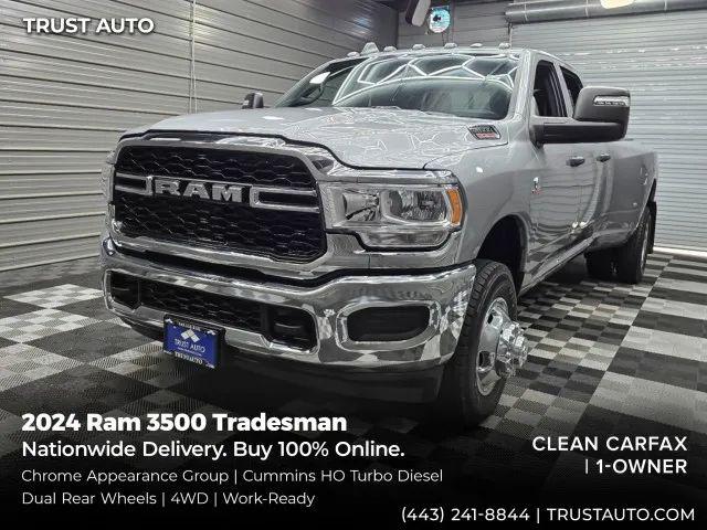 2024 Ram 3500 Tradesman Crew Cab 4x4 8' Box for sale in Sykesville, MD
