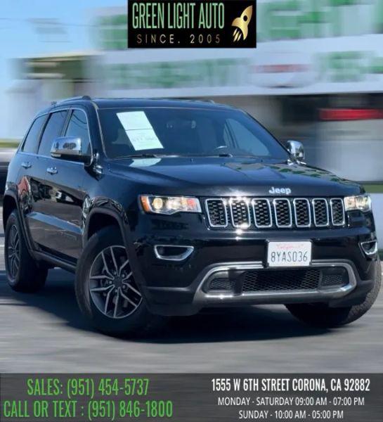 2021 Jeep Grand Cherokee Limited 4x2 for sale in Corona, CA