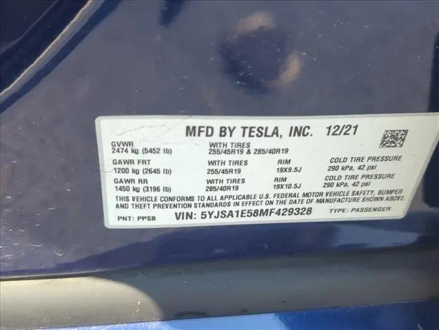 2021 Tesla Model S Long Range Dual Motor All-Wheel Drive