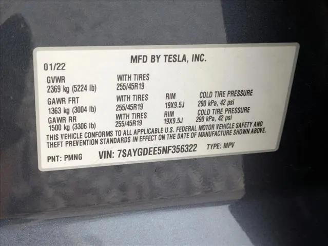 2022 Tesla Model Y Long Range