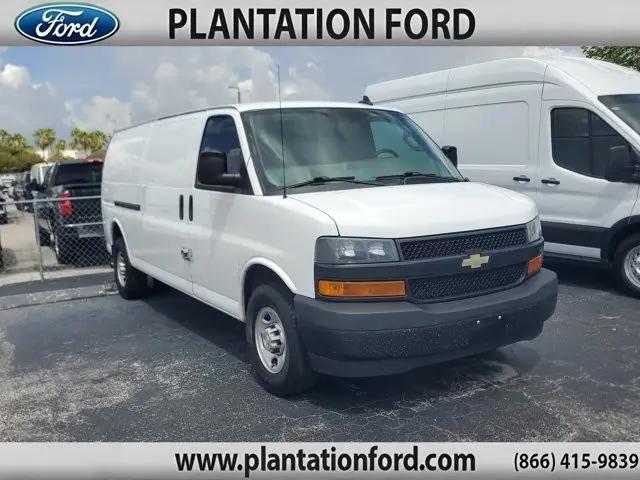 2021 Chevrolet Express Cargo Van RWD 2500 Extended Wheelbase WT for sale in Plantation, FL