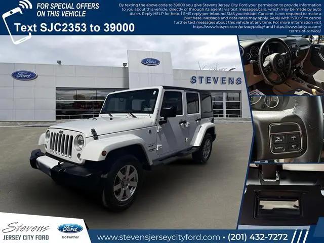 2016 Jeep Wrangler Unlimited Sahara for sale in Jersey City, NJ