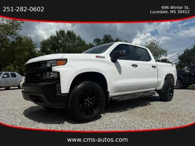 2020 Chevrolet Silverado 1500 4WD Crew Cab Short Bed Custom Trail Boss for sale in Lucedale, MS