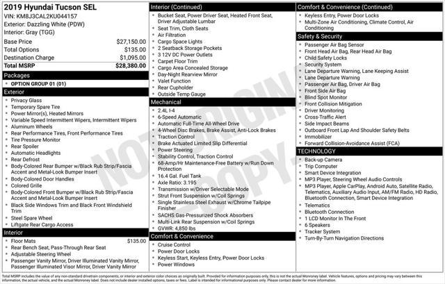 2019 Hyundai Tucson SEL for sale in FARGO, ND