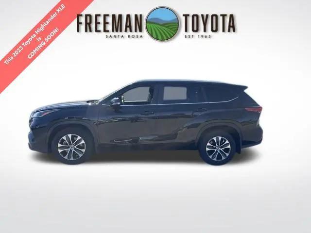 2023 Toyota Highlander XLE for sale in Santa Rosa, CA