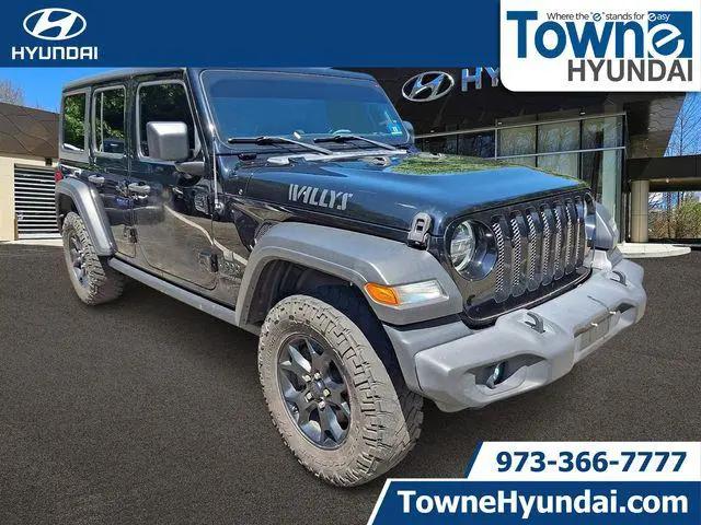 2020 Jeep Wrangler Willys 4x4 for sale in Denville, NJ