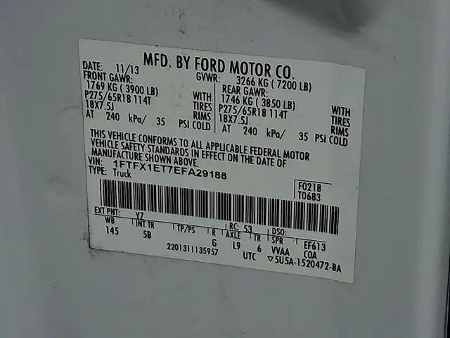 2014 Ford F-150 FX4